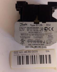 Contaktor Ci25 220-240V 50Hz